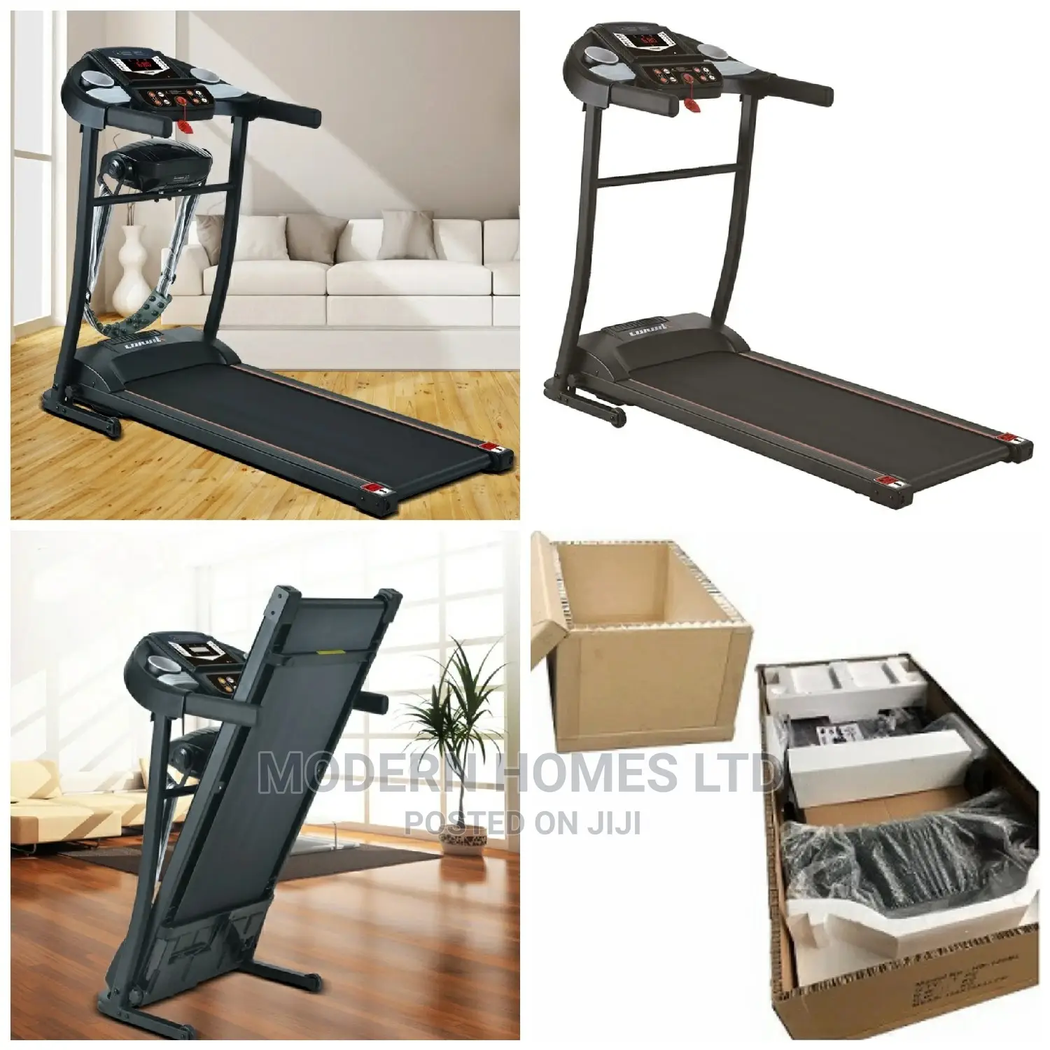 Quality Electric Treadmill Running Machine With Massager