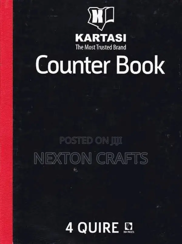 Counter Book A4 4 Quire