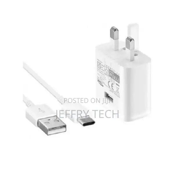 Fast Charger With Type-C Cable for Samsung Phones