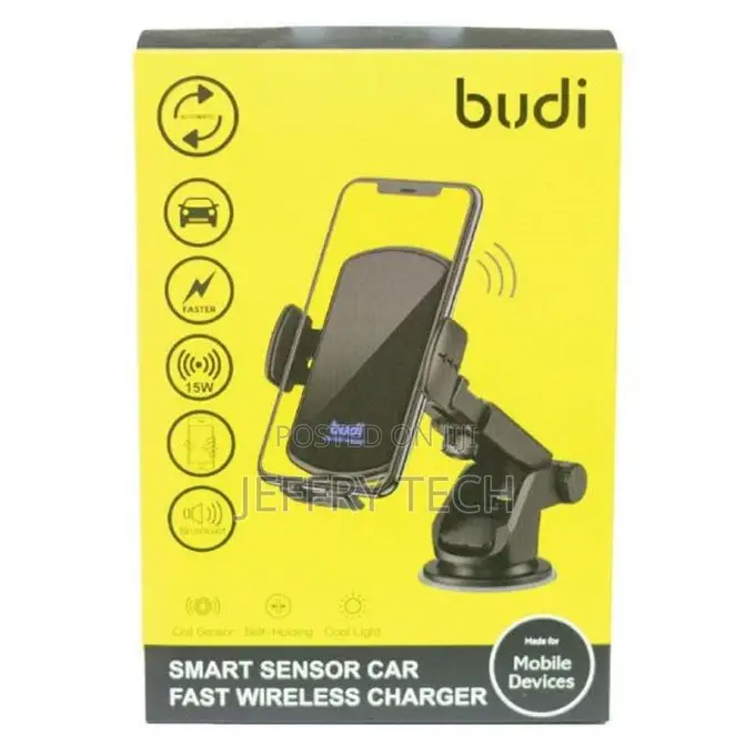Budi Smart Sensor Car Fast Wireless Charger