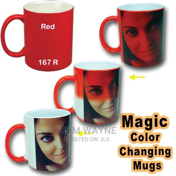 Red Magic Mug / Red Colour Changing Cup