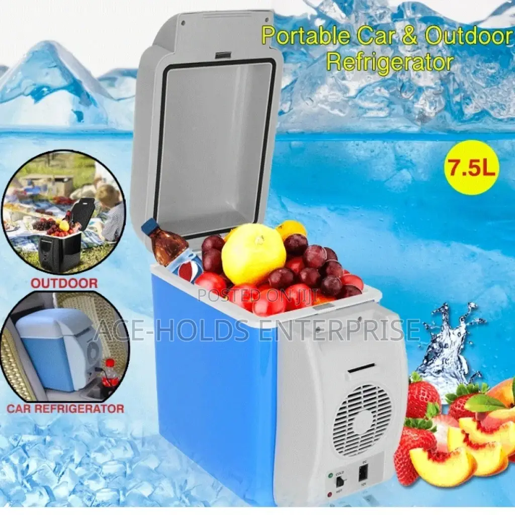 7.5l Portable Car and Outdoor Refrigerator.
