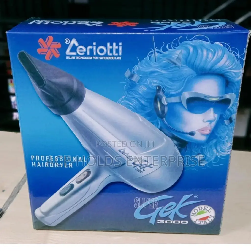 Italian Zeriotti Professional Hair Dryer Browdry