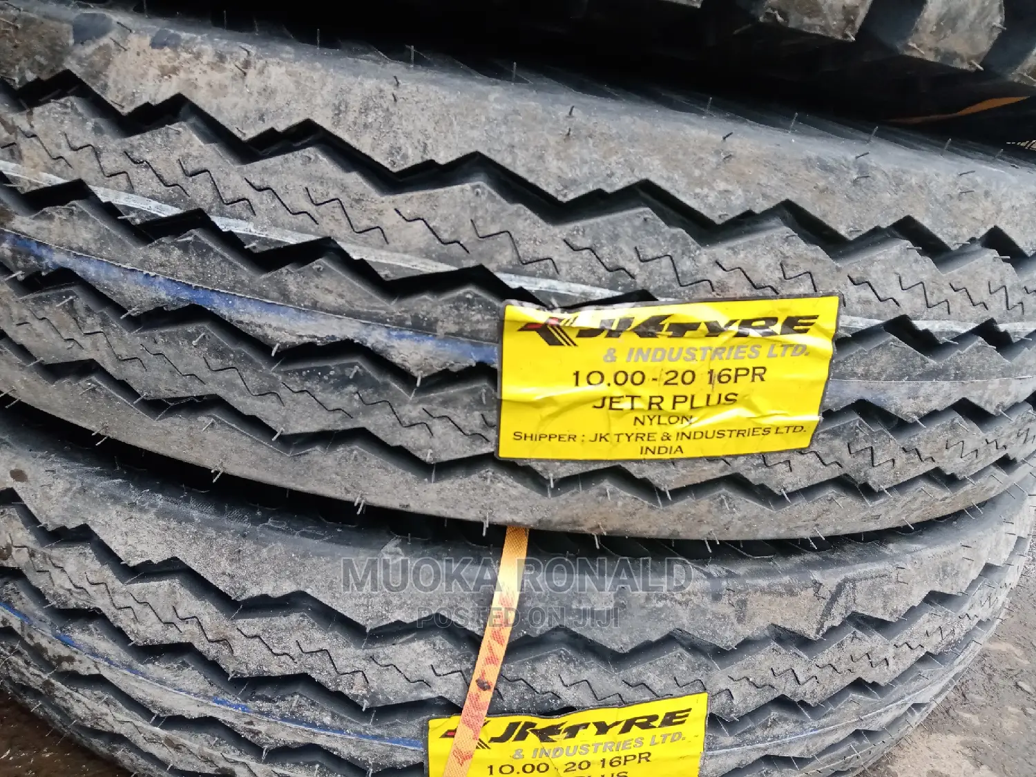 10. 00-20 JK TYRE MADE IN INDIA(16pr) Nylon