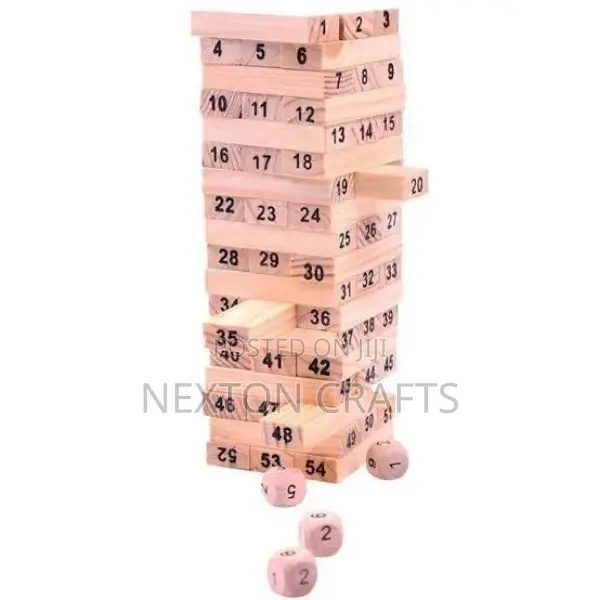Wooden Jenga Block Game