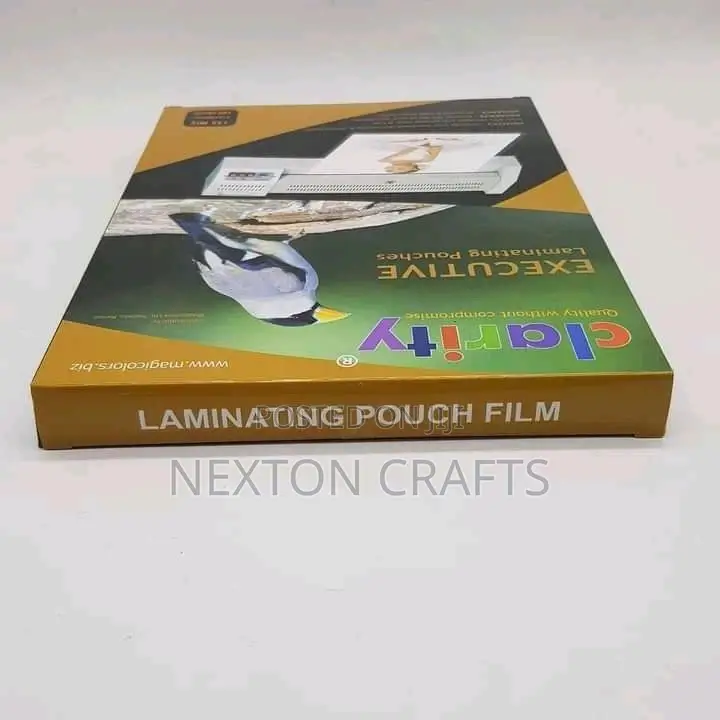 Clarity A4 Laminating Pouches a Ream of (100 Sheets)