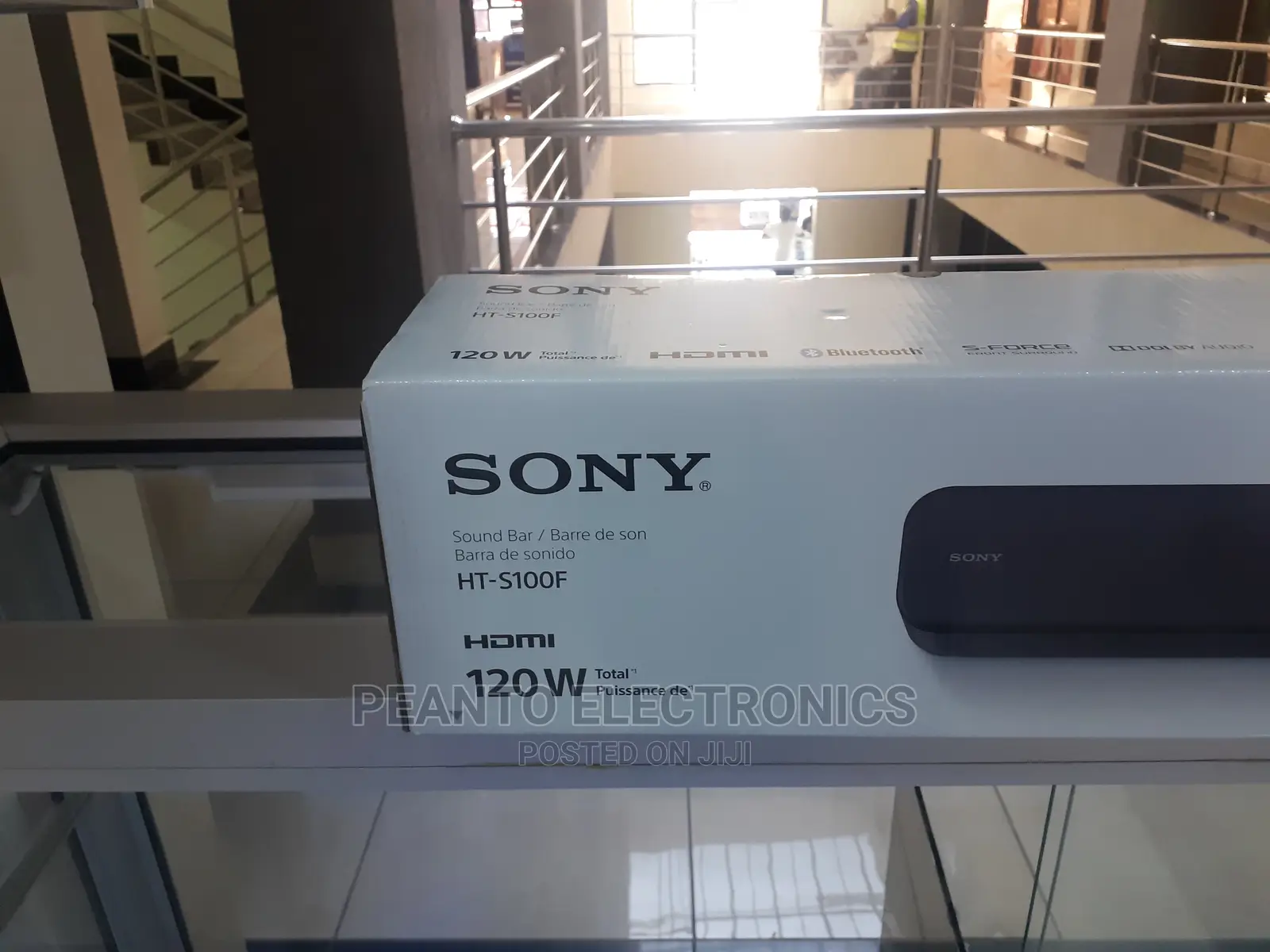 Sony 120w Sound Bar, 2.0ch With Blutooth