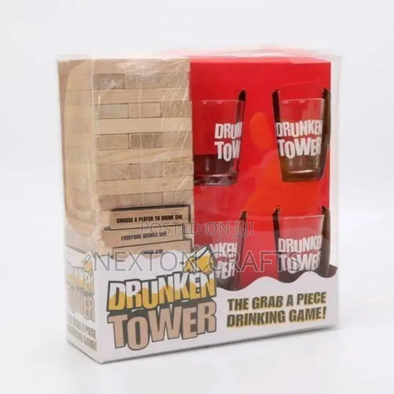 Drunken Jenga Tower Game