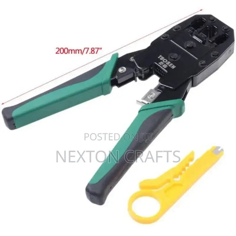 New RJ45 RJ11 RJ12 Cat 5/5e Network LAN Cable Crimping Tool