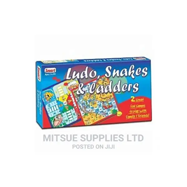 2 in 1 Ludo and Snake Ladder Board Game