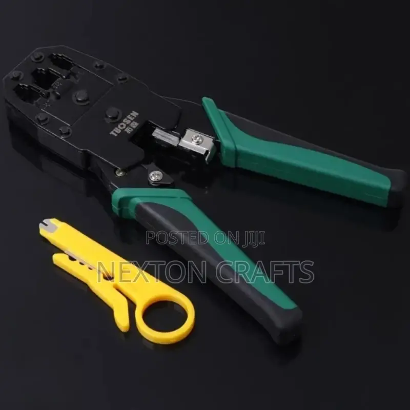 New RJ45 RJ11 RJ12 Cat 5/5e Network LAN Cable Crimping Tool