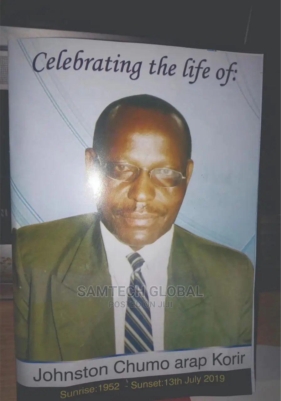 High Quality Funeral Program Printing