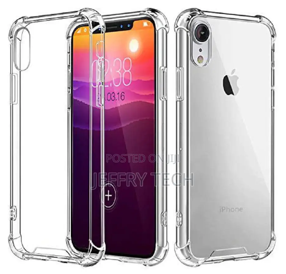 Ultra-Slim Shockproof Cover for iPhone Xr - Clear