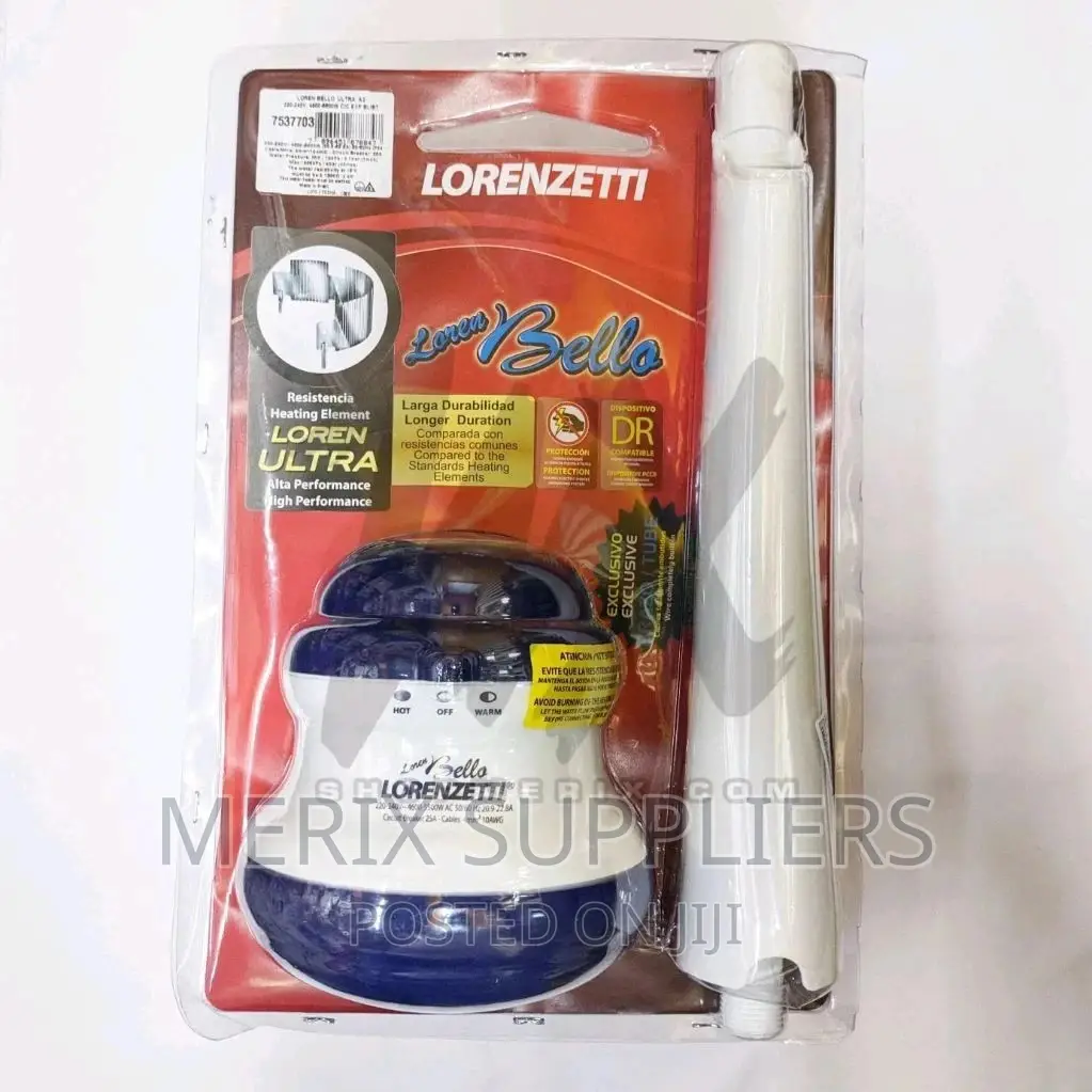 Lorenzetti Loren Bello Shower Head + Free PVC Shower Arm