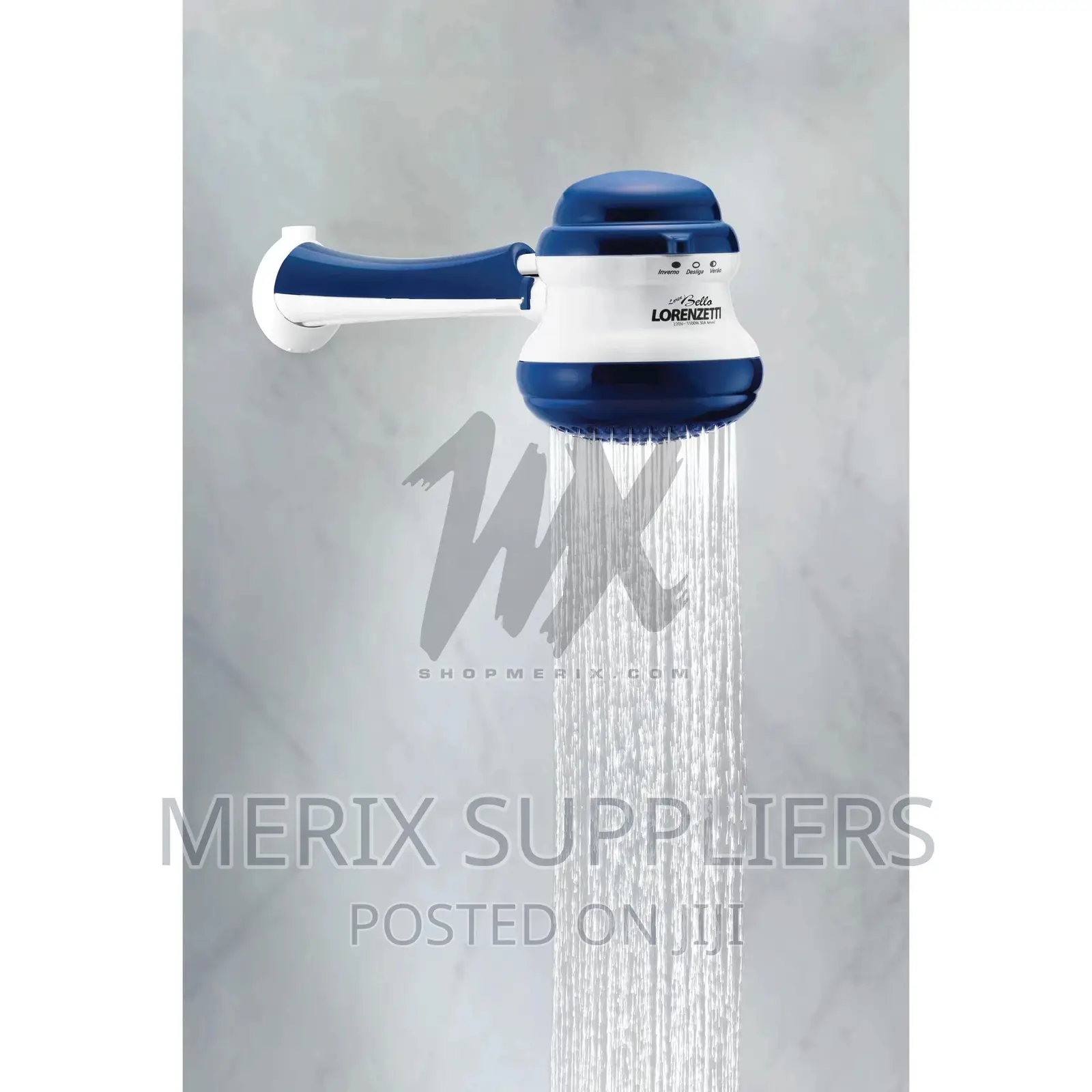 Lorenzetti Loren Bello Shower Head + Free PVC Shower Arm