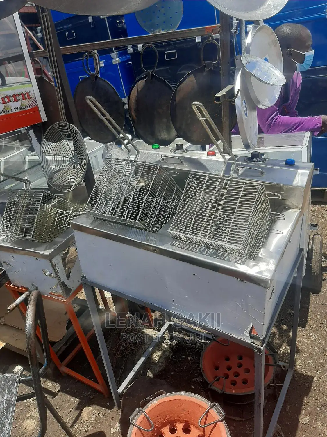 Deep Fryer Double