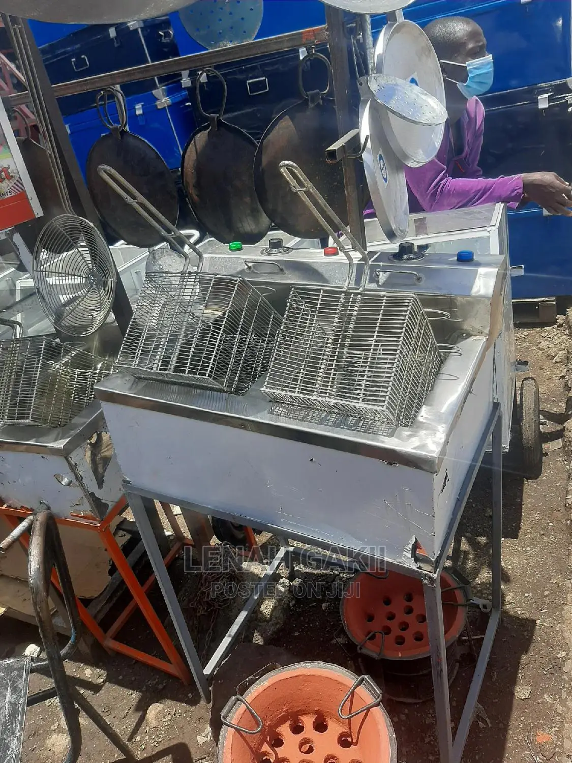 Deep Fryer Double