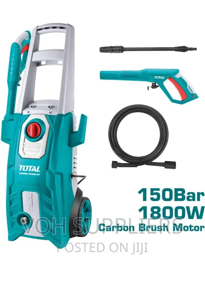 Total 1800-Watt High Pressure Washer 150bar
