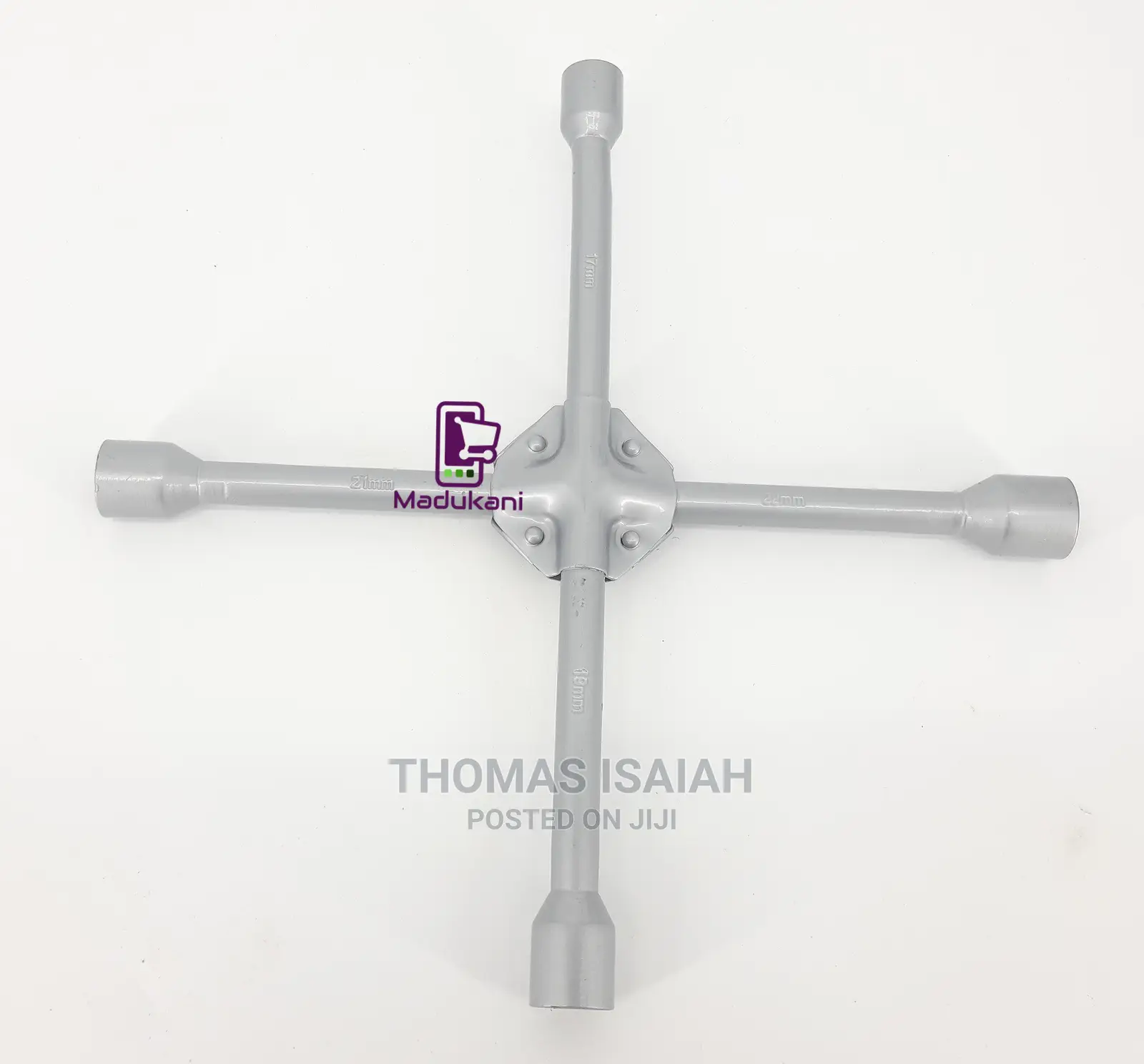 Extra Heavy Duty Reinforced 14-Inch Cross Wheel Spanner Lug