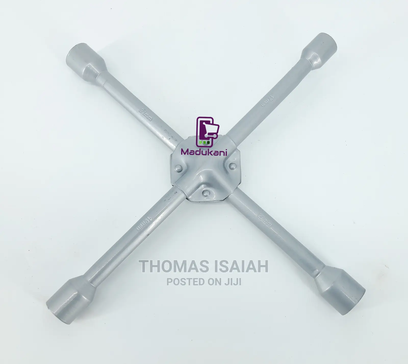 Extra Heavy Duty Reinforced 14-Inch Cross Wheel Spanner Lug