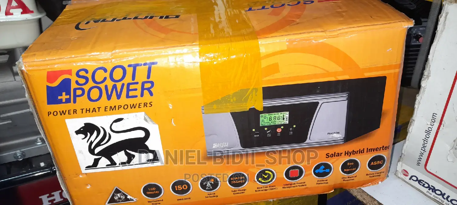 Scott Hybrid Power Inverter 2.5kva 12v-24v