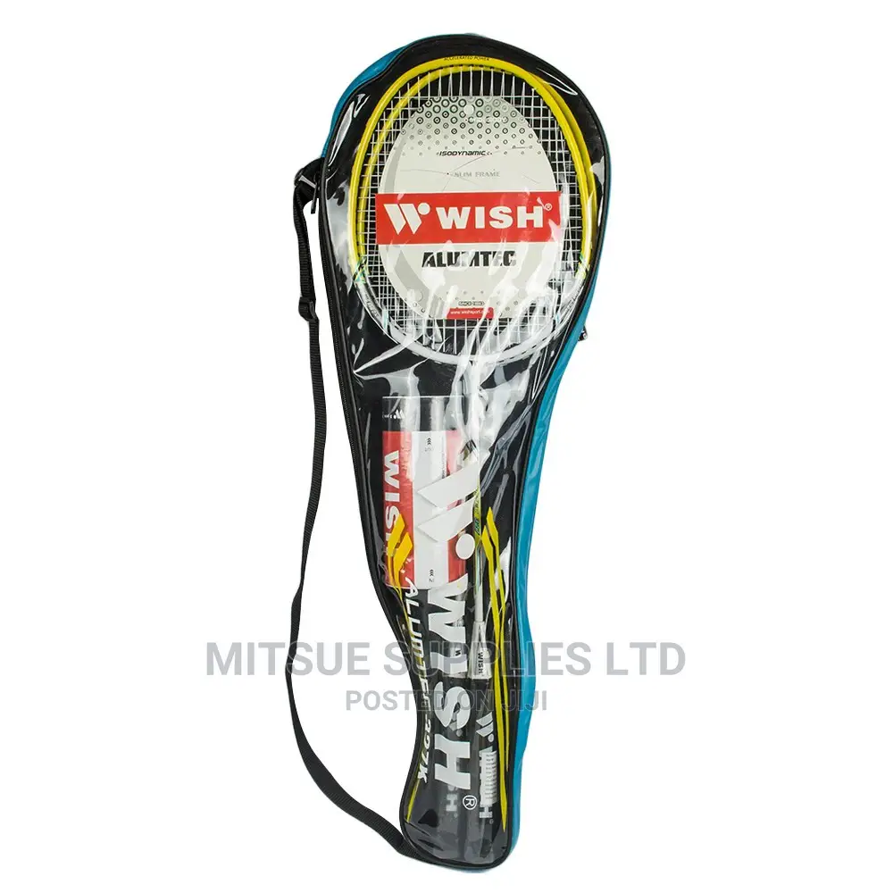 Badminton Racket Set -2- Player + 3 Shuttlecock