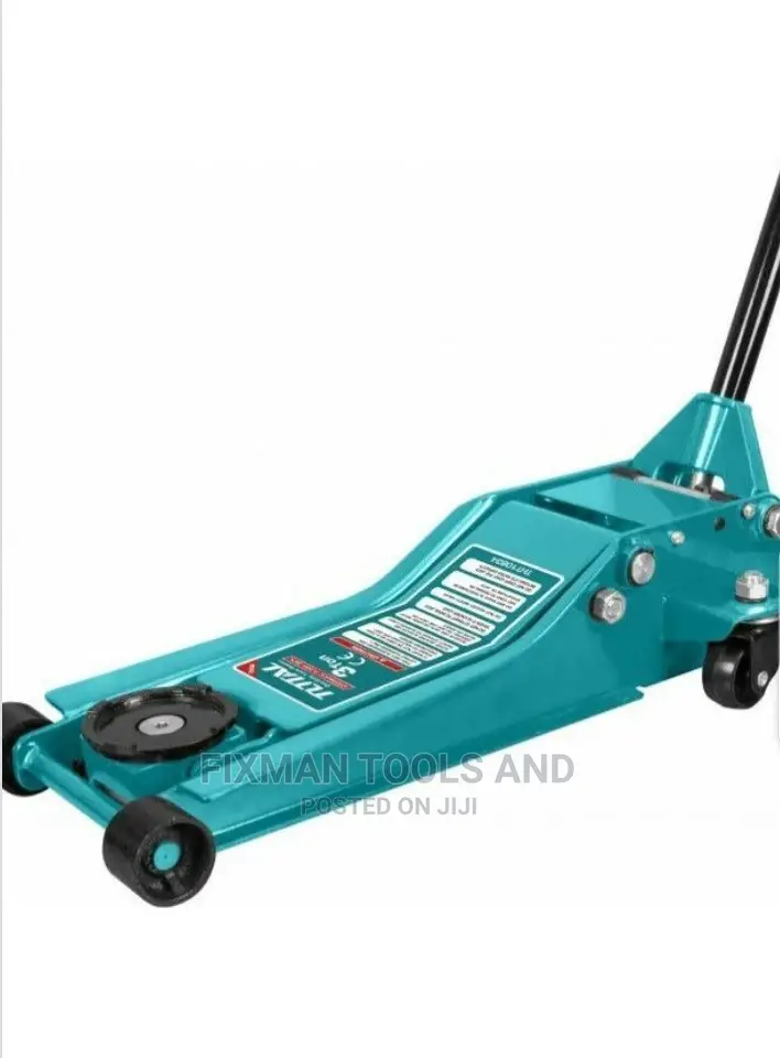Total Hydraulic Floor Jack, 3 Ton