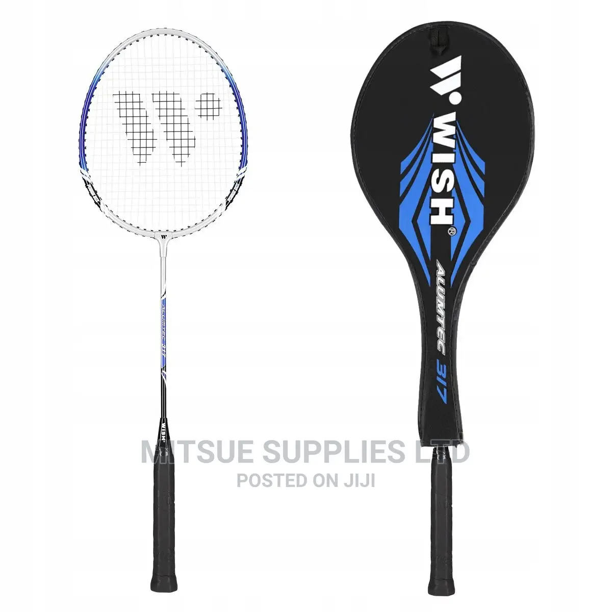 Badminton Set 2 Racket Wish Alumtec 317 + 6 Shuttlecock