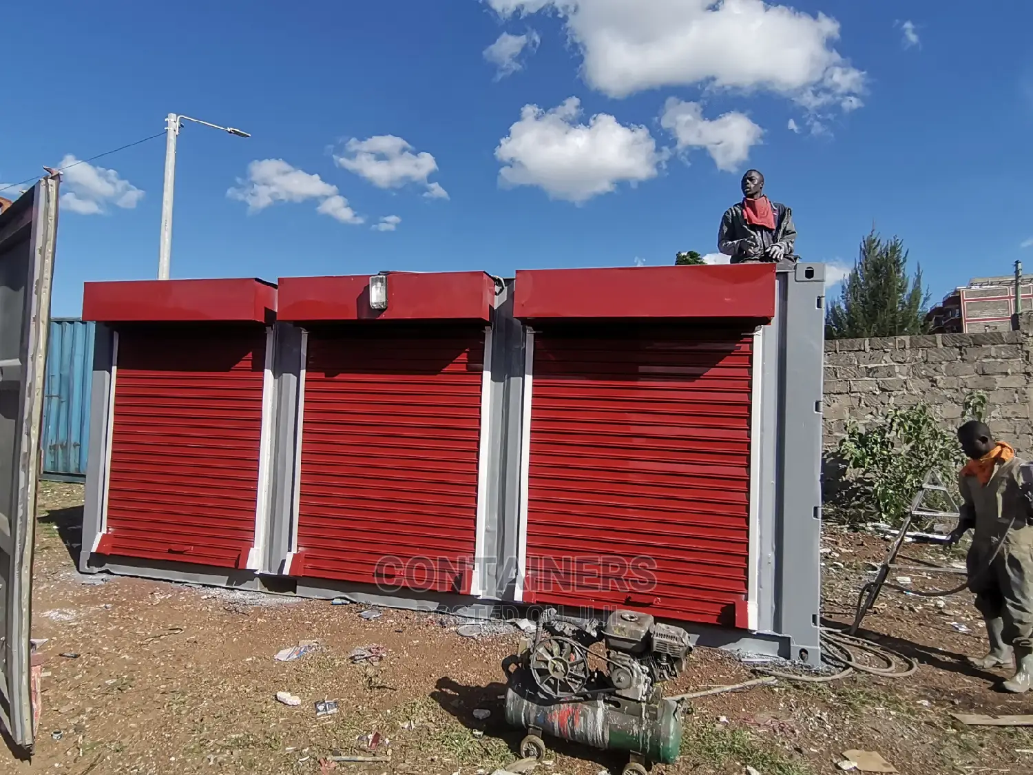 20ft Container Stall to Be Delivered to Mlolongo