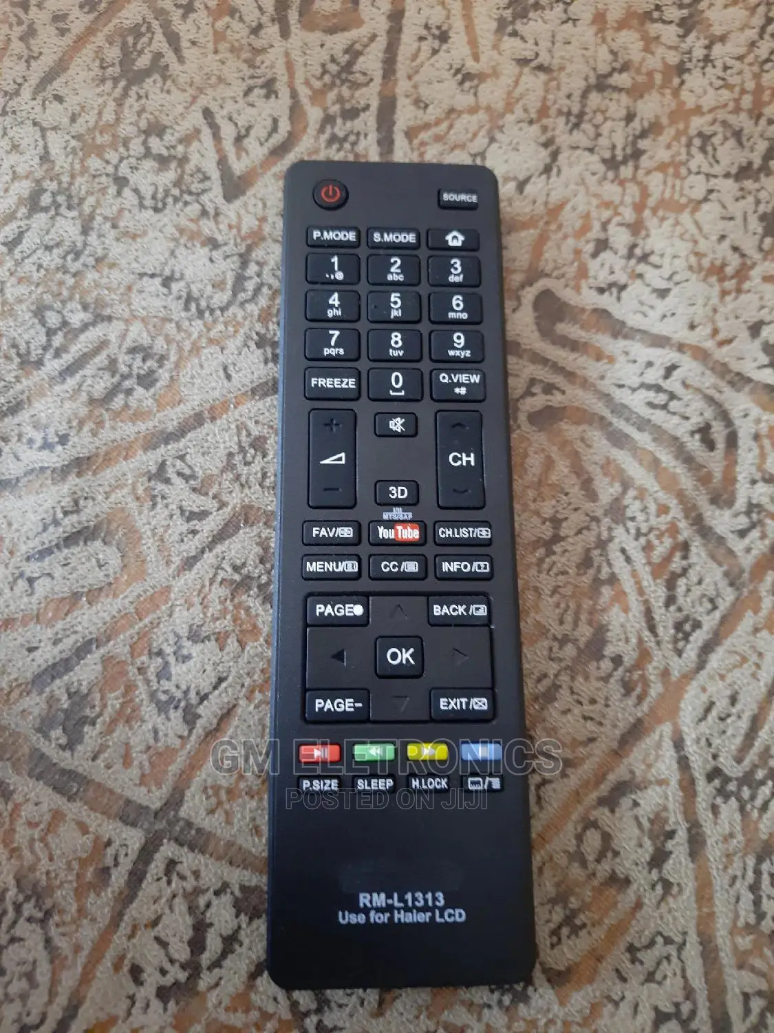Mooka HTR-A18E Remote Control.