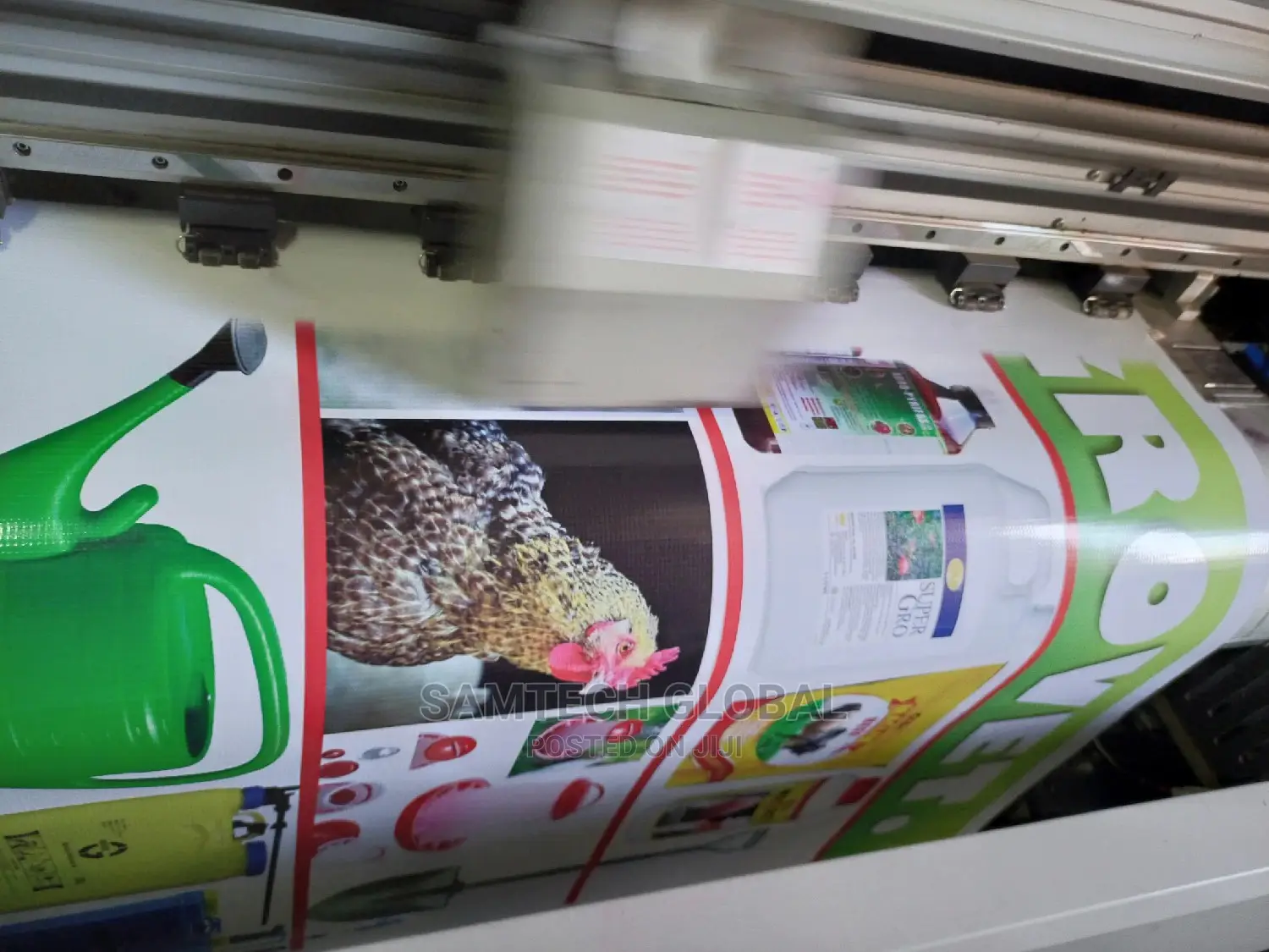 High Speed Printing of Banner S