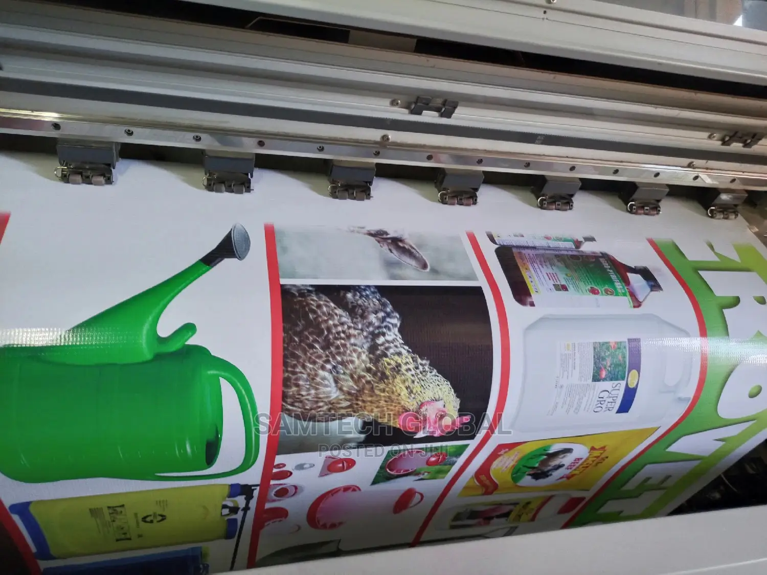 High Speed Printing of Banner S