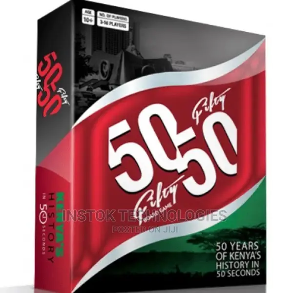 50 (Fifty) - 50 (Fifty) Kenyan Board Game
