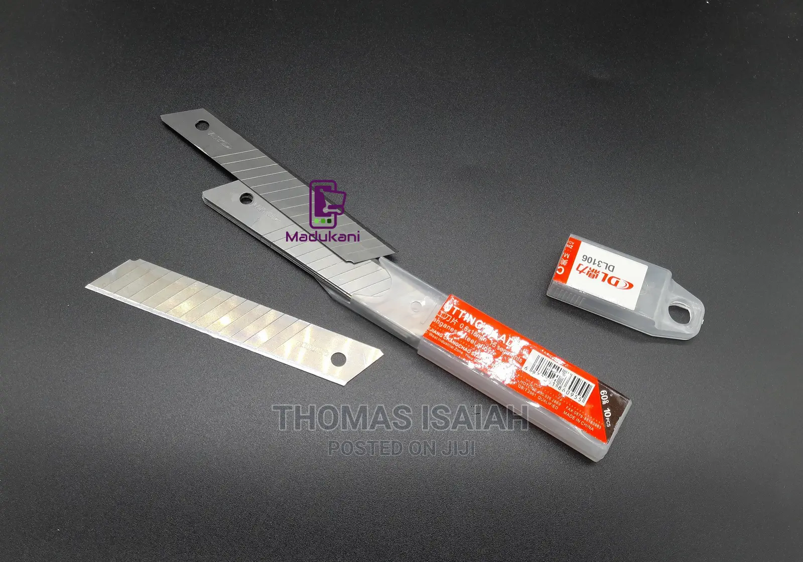 10pcs Utility Cutter Box Cutter Knife Blades