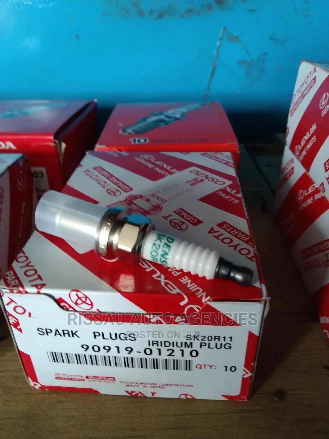 Iridium SK20R11 Toyota Genuine Spark Plugs