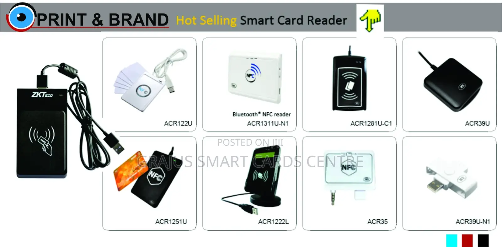 Smart Card Readers for Mifare,Proxy RFID,NFC,Magstripe