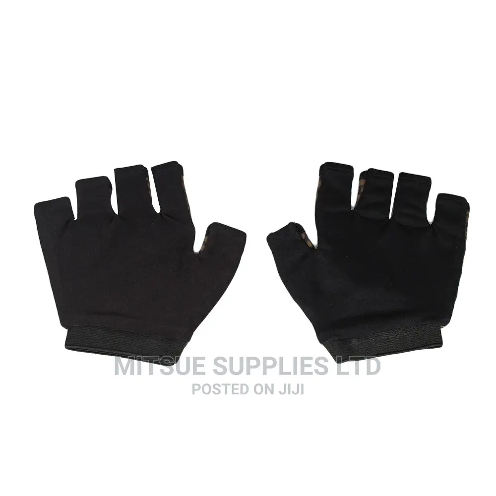 A Pair of Rugby Gloves Fingerless Grip