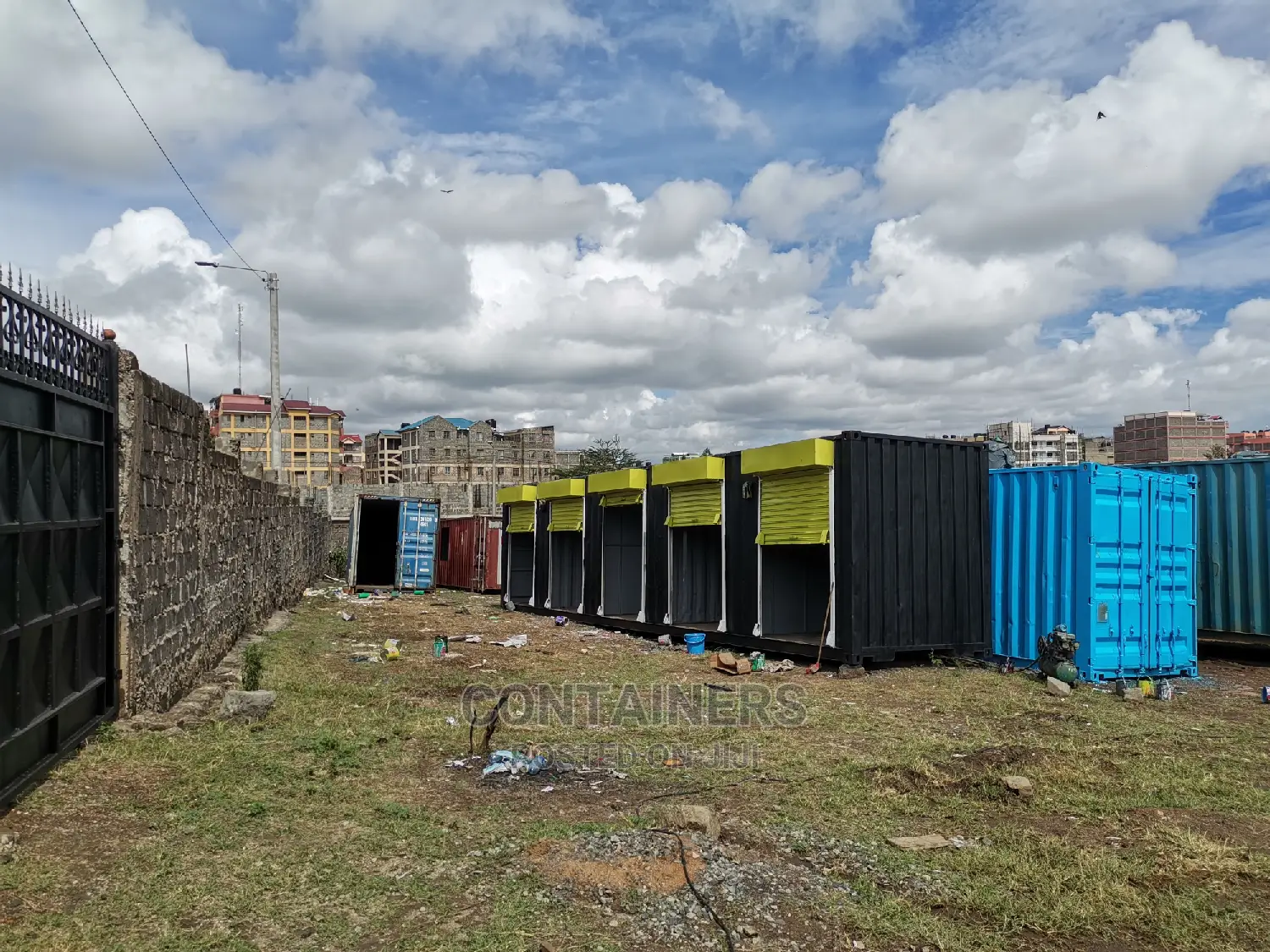 40ft Container Into 5 Stalls and Set Fir Delivery at Ruai