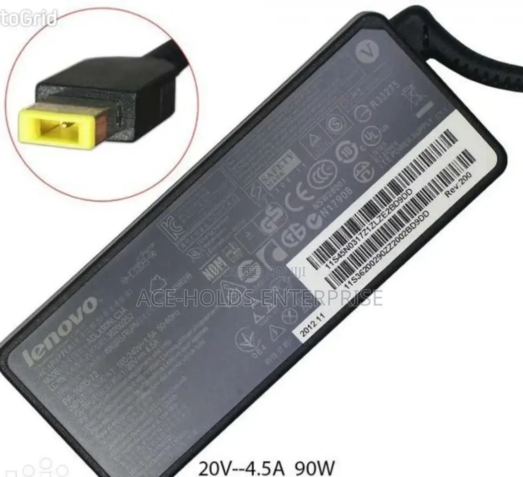 Lenovo Usb Pin Laptop Charger 20v 4.5A
