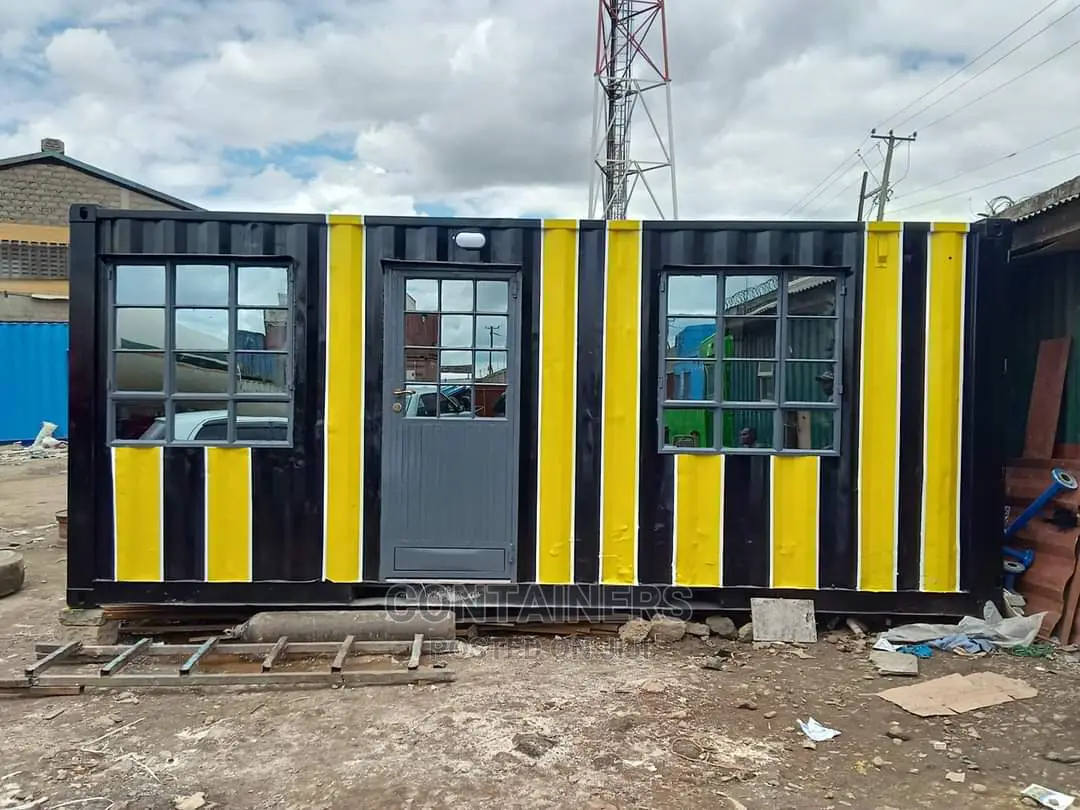 20ft Container Office Done Along Mombasa Road