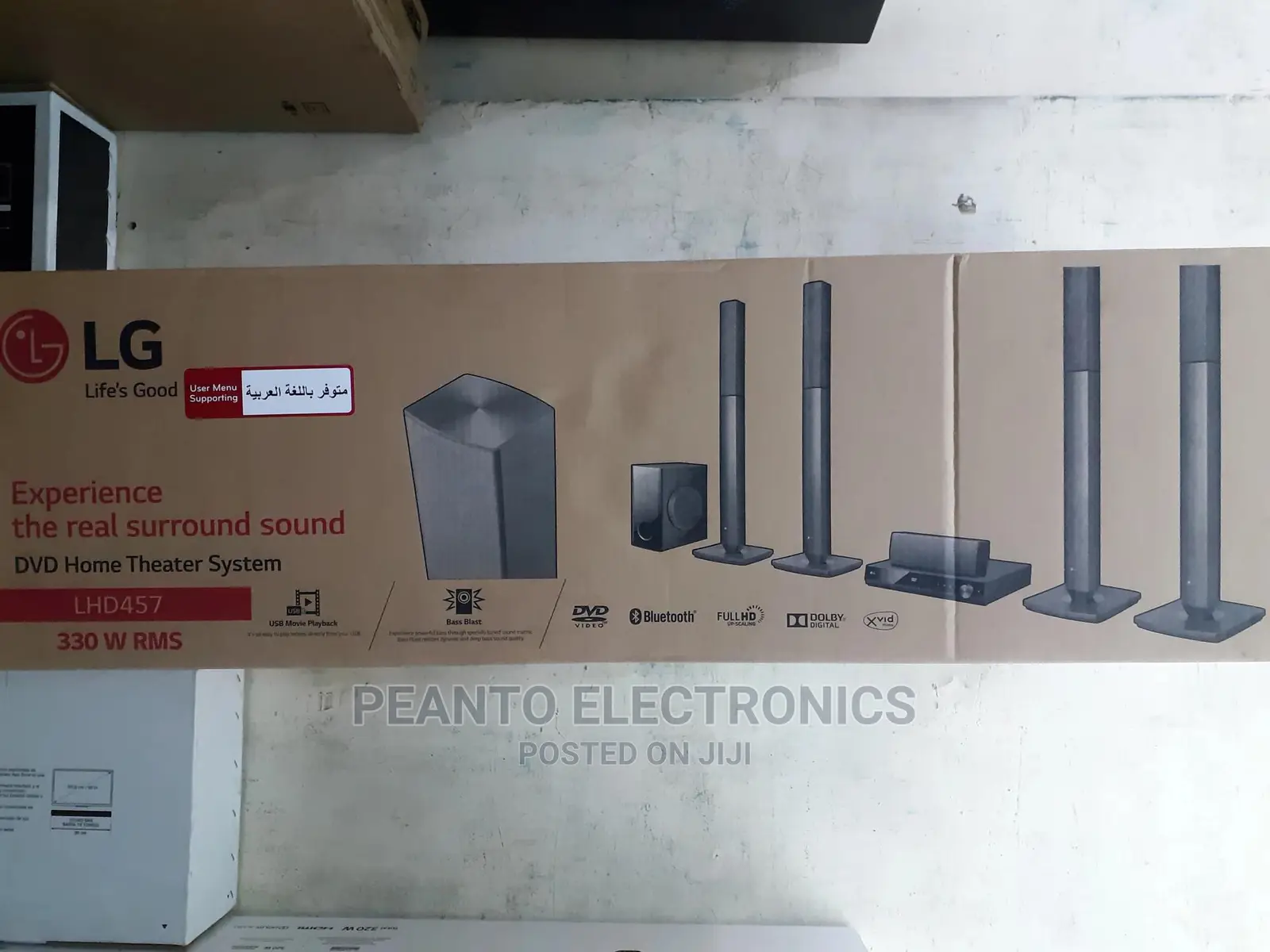 LG Lhd457 -330w RMS 5.1ch 4tb DVD Home Theater System