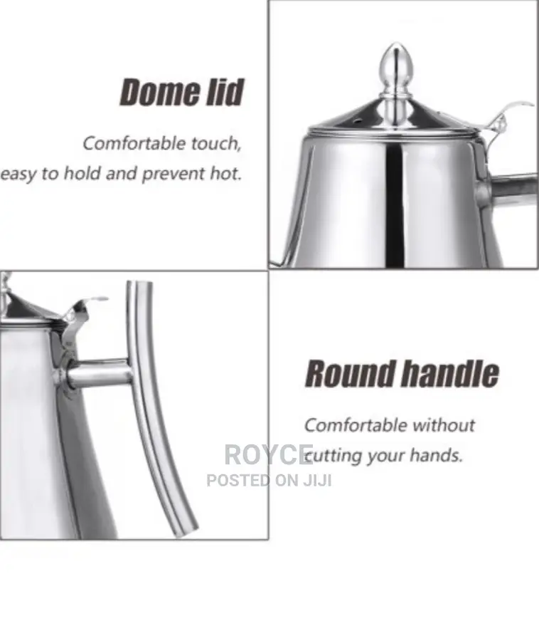 Stainless Steel Kettle With Filter _2L