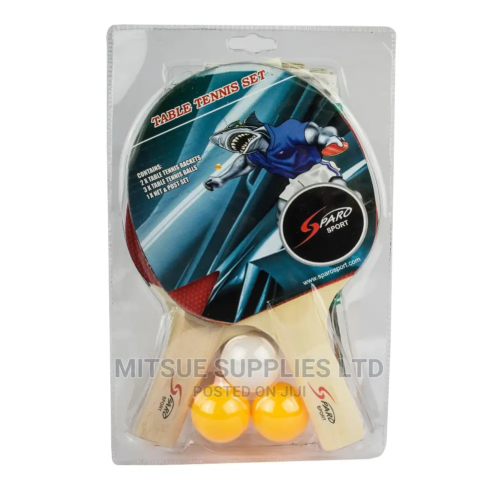 Table Tennis Set Blister Pack Sparo