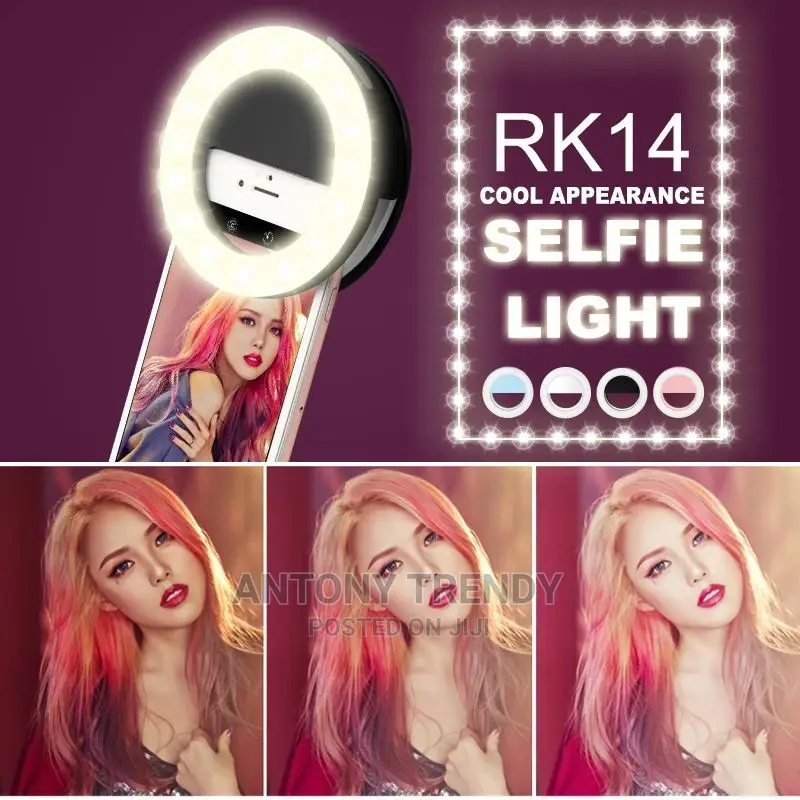 Rk-14 Selfie Ring Light for Mobile Phones