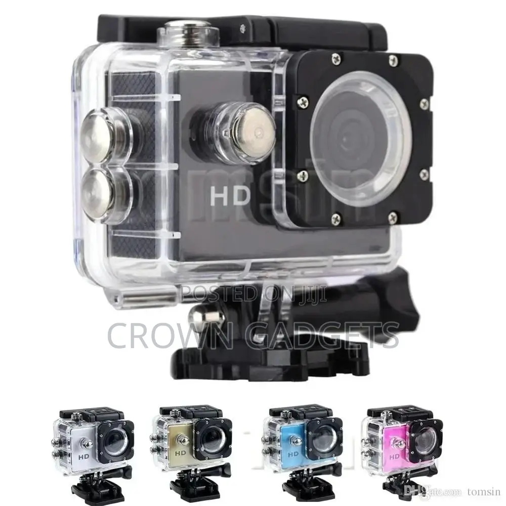 Waterproof Hd, Full Hd 1080p Sport Camera