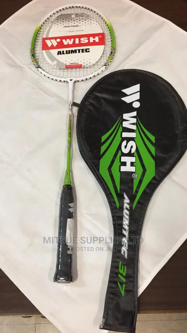 Badminton Racket Alumtec WISH NO.317- 3/4 Cover