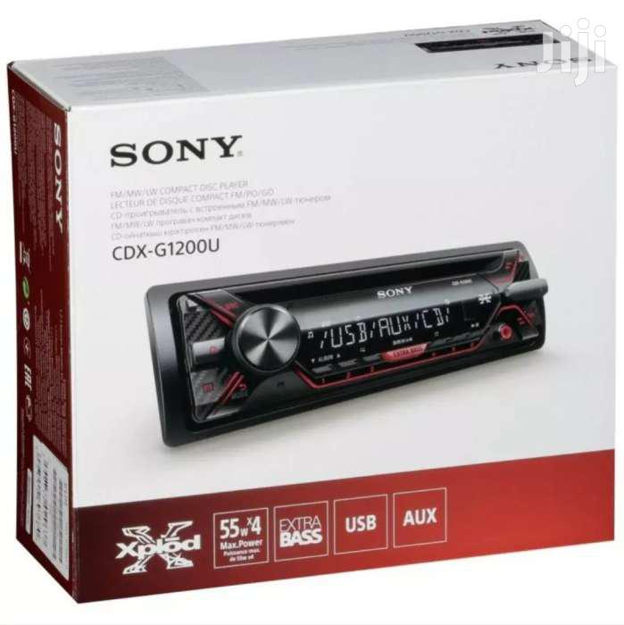 New 1200u Sony Car Sterio, Free Delivery Within Nairobi Town