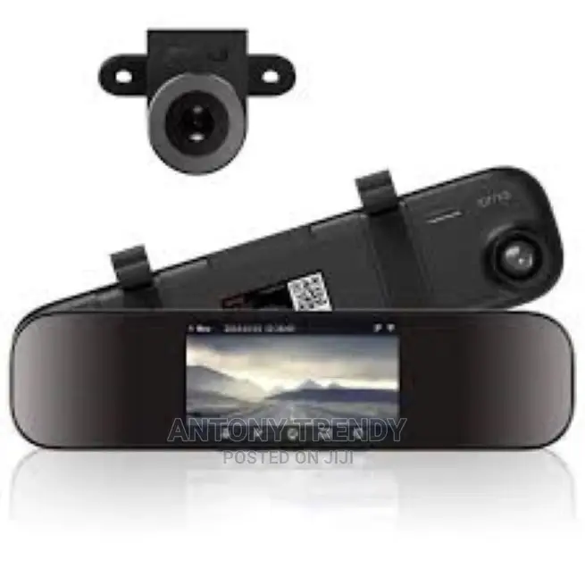 Reverse Camera and Clip on Mirror – With Built in Dash Cam