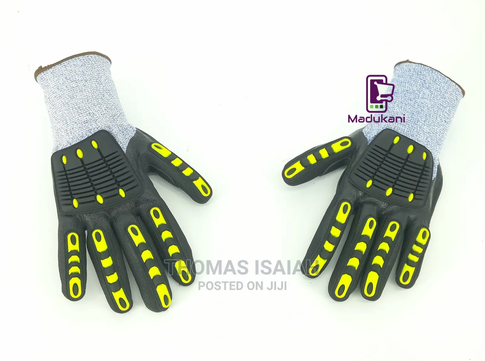 Super Grip, Impact Reducing, Cut Resistant Work Gloves