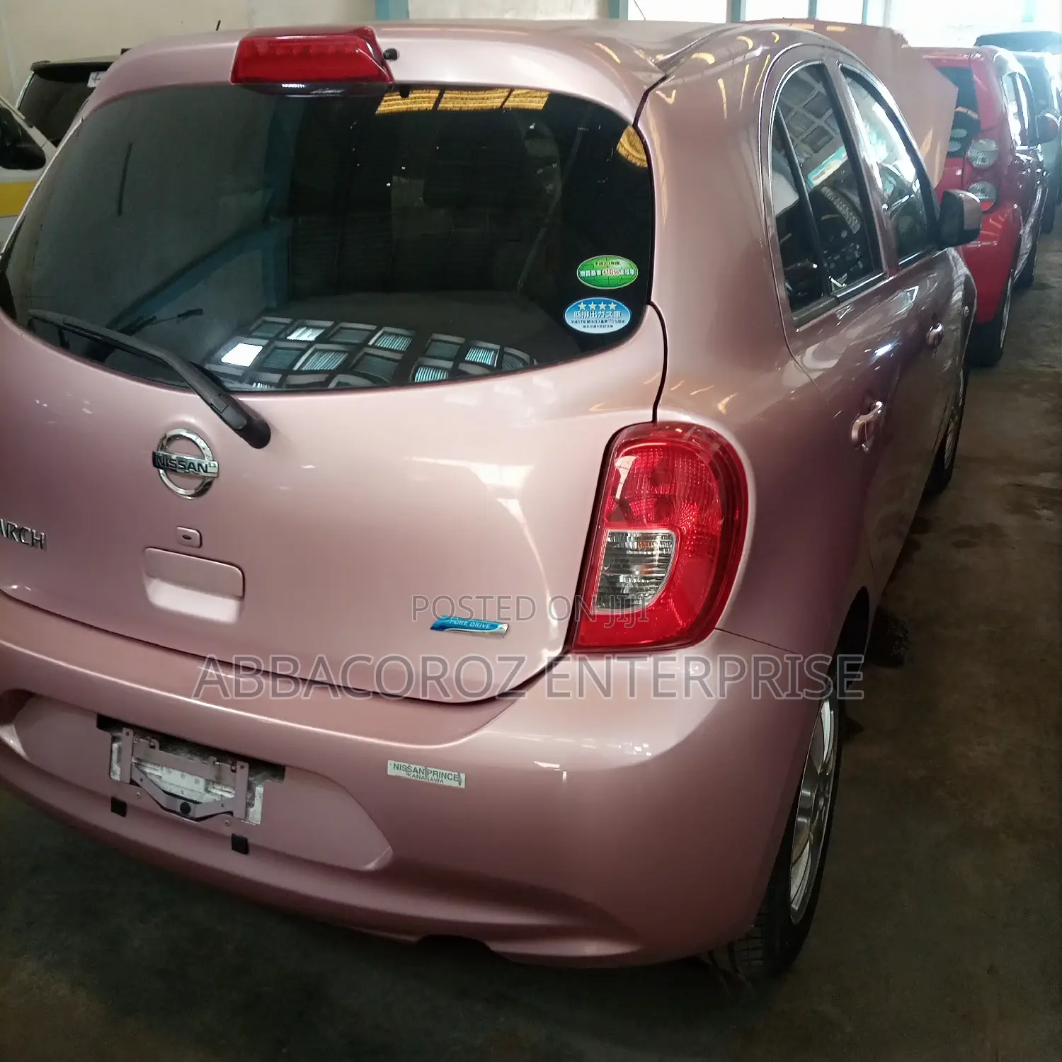 Nissan March 2015 Pink
